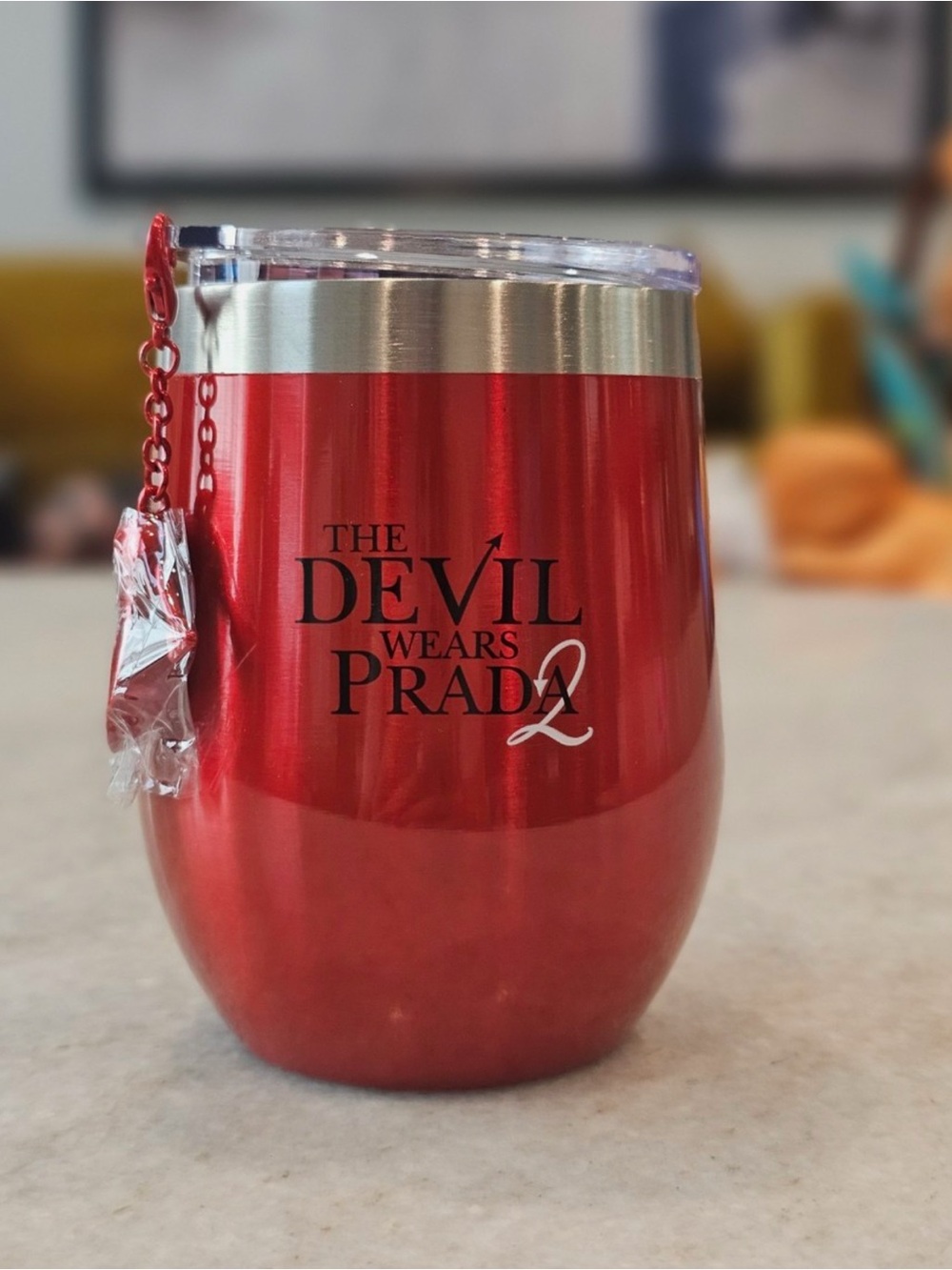 The Devil Wears Prada 2 Red & Black Insulated Tumbler NWT